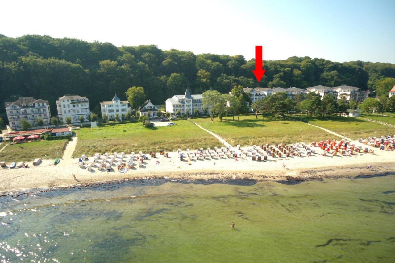Aparthotel Ostsee Fewo 6 Balkon, Meerblick, Strand Binz Esterno foto